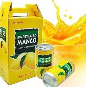 韓國樂天芒果汁