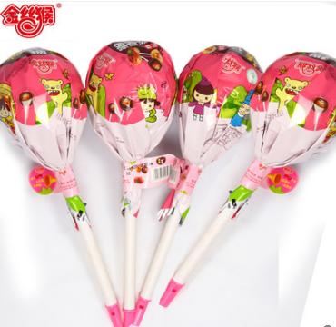 金絲猴黑糖話梅棒棒糖